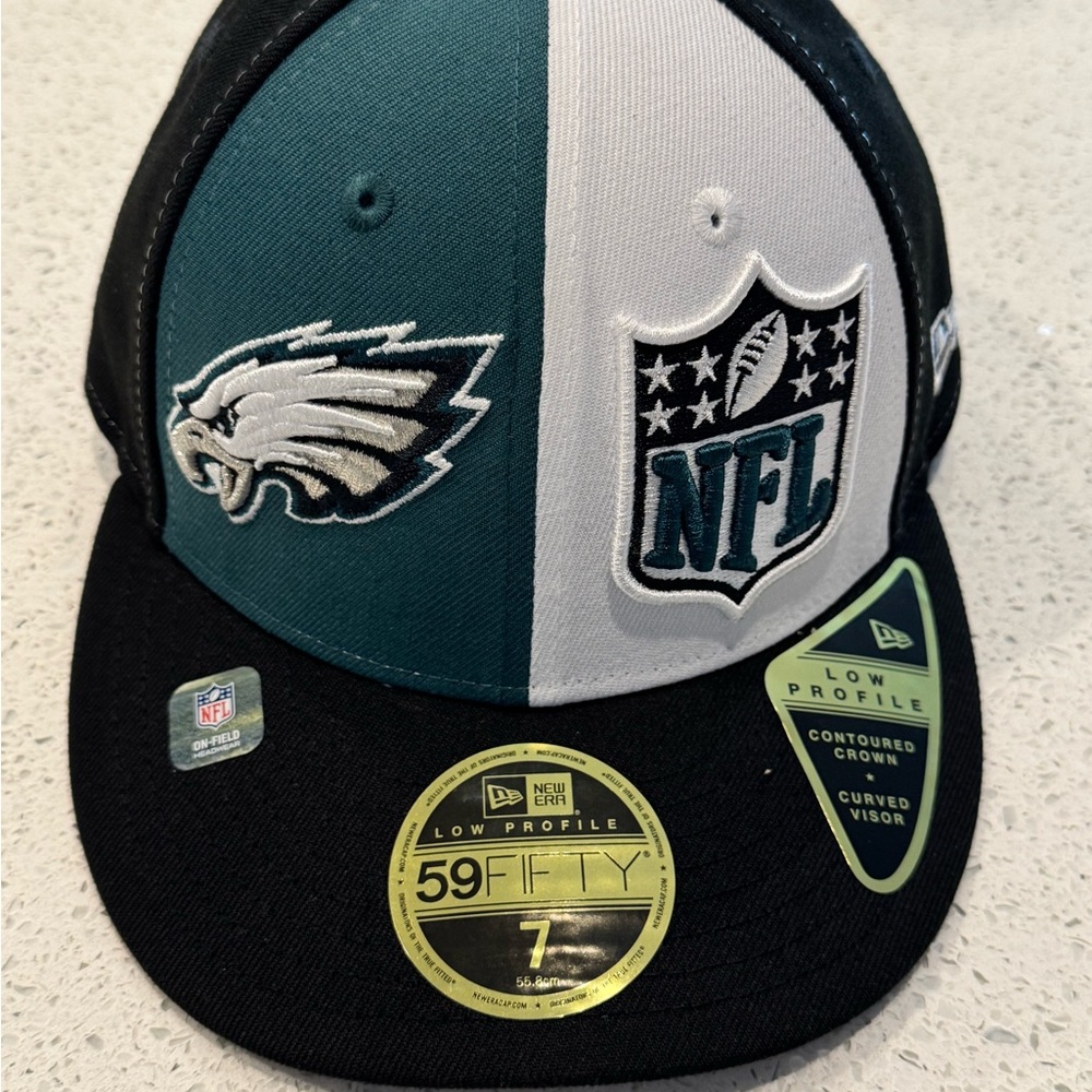 New Philadelphia Eagles hat fitted size 7